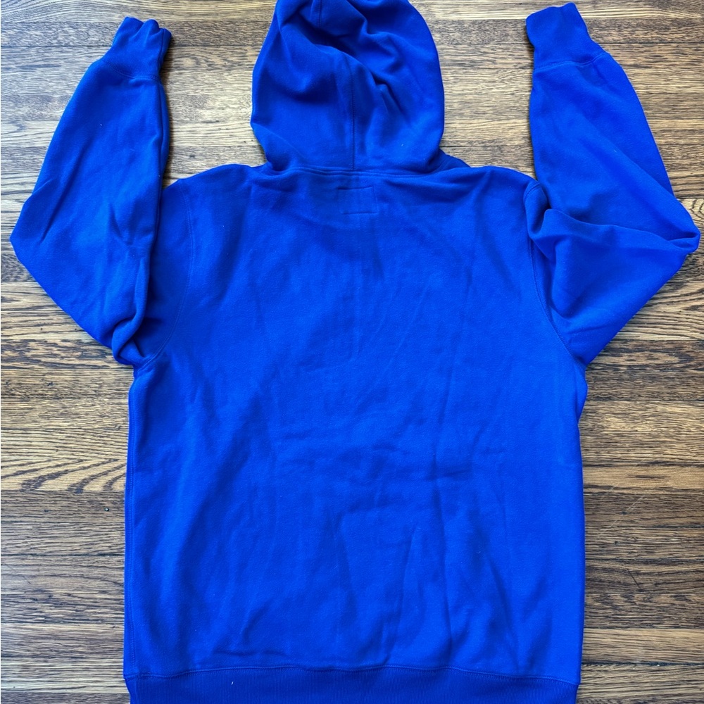 #670 NEW YORK KNICKS (47 Brand) NBA Basketball Blue Hoodie - Picture 12 of 15
